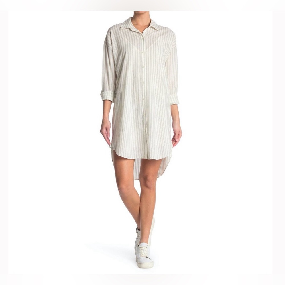 🔹 James Perse Dress Shirtdress Poplin